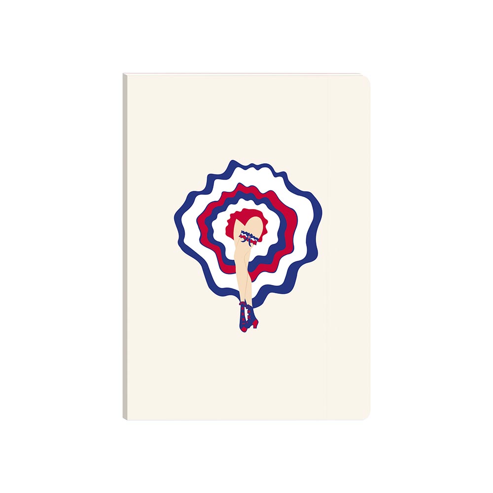 Clairefontaine Moulin Rouge Softcover Notebook A6
