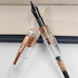 Conklin All American Demonstrator Fountain Pen Special Eyedropper Edition Rose Gold
