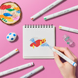 Copic Acrea Paint Marker Set of 6 Vivid Colours