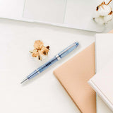 Cross Bailey Light Translucent Blue Resin Ballpoint Pen