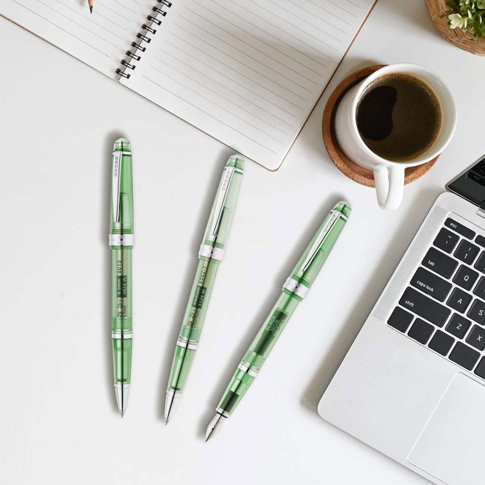 Cross Bailey Light Translucent Green Resin Ballpoint Pen