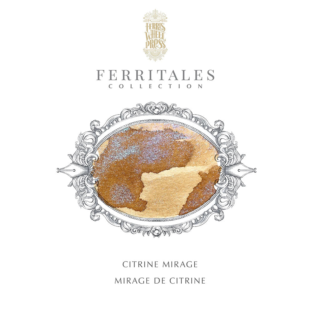 Ferris Wheel Press Ferritales Fountain Pen Ink 20ml Citrine Mirage