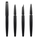 Diplomat Viper Guilloche Fountain Pen Black