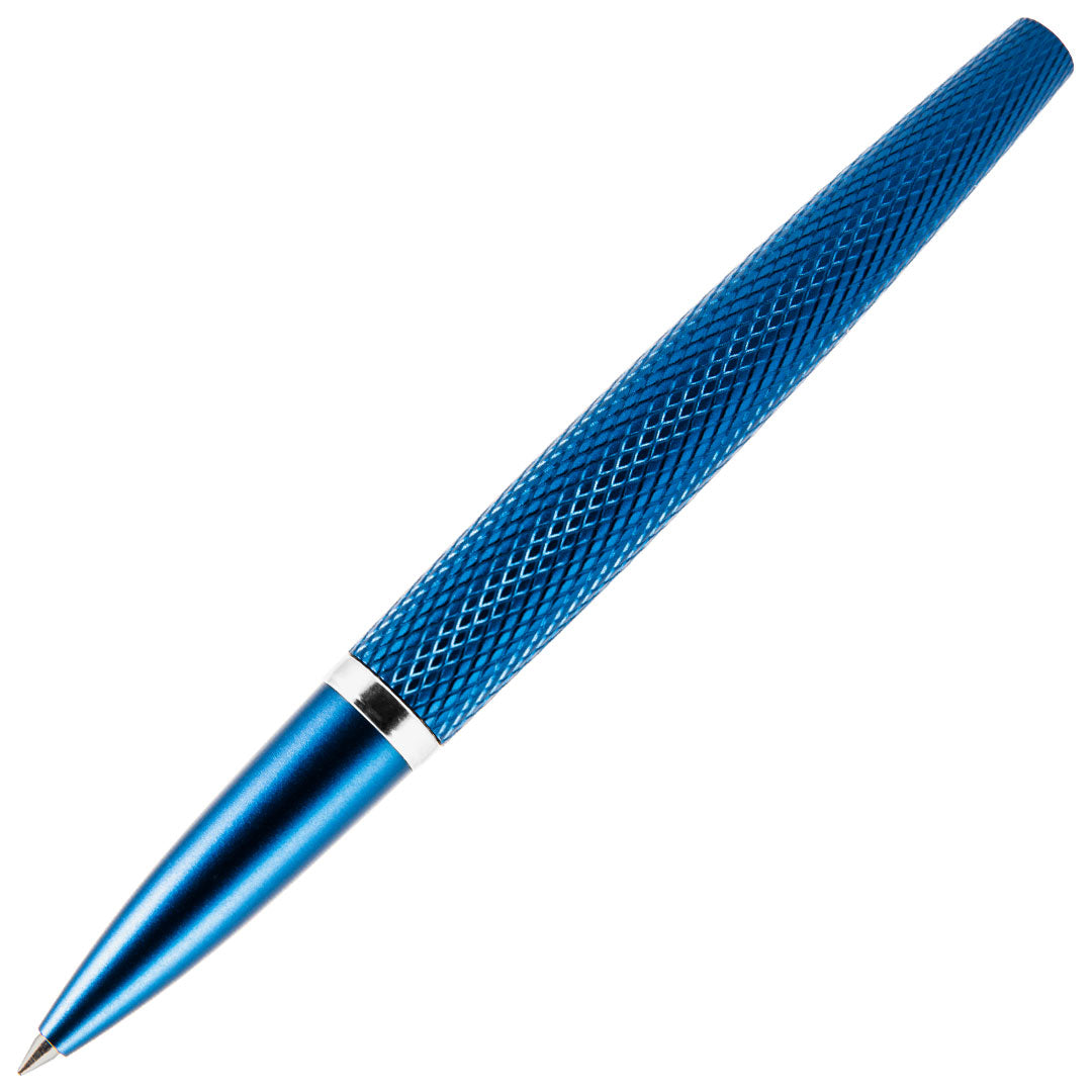 Diplomat Viper Guilloche Rollerball Blue