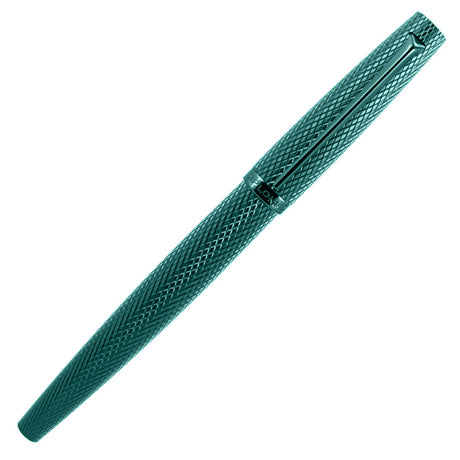 Diplomat Viper Guilloche Fountain Pen Green
