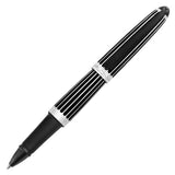Diplomat Aero Stripes Black Rollerball Pen