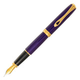 Diplomat Excellence A2 Skyline Fountain Pen Violet Rain
