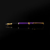 Diplomat Excellence A2 Skyline Fountain Pen Violet Rain