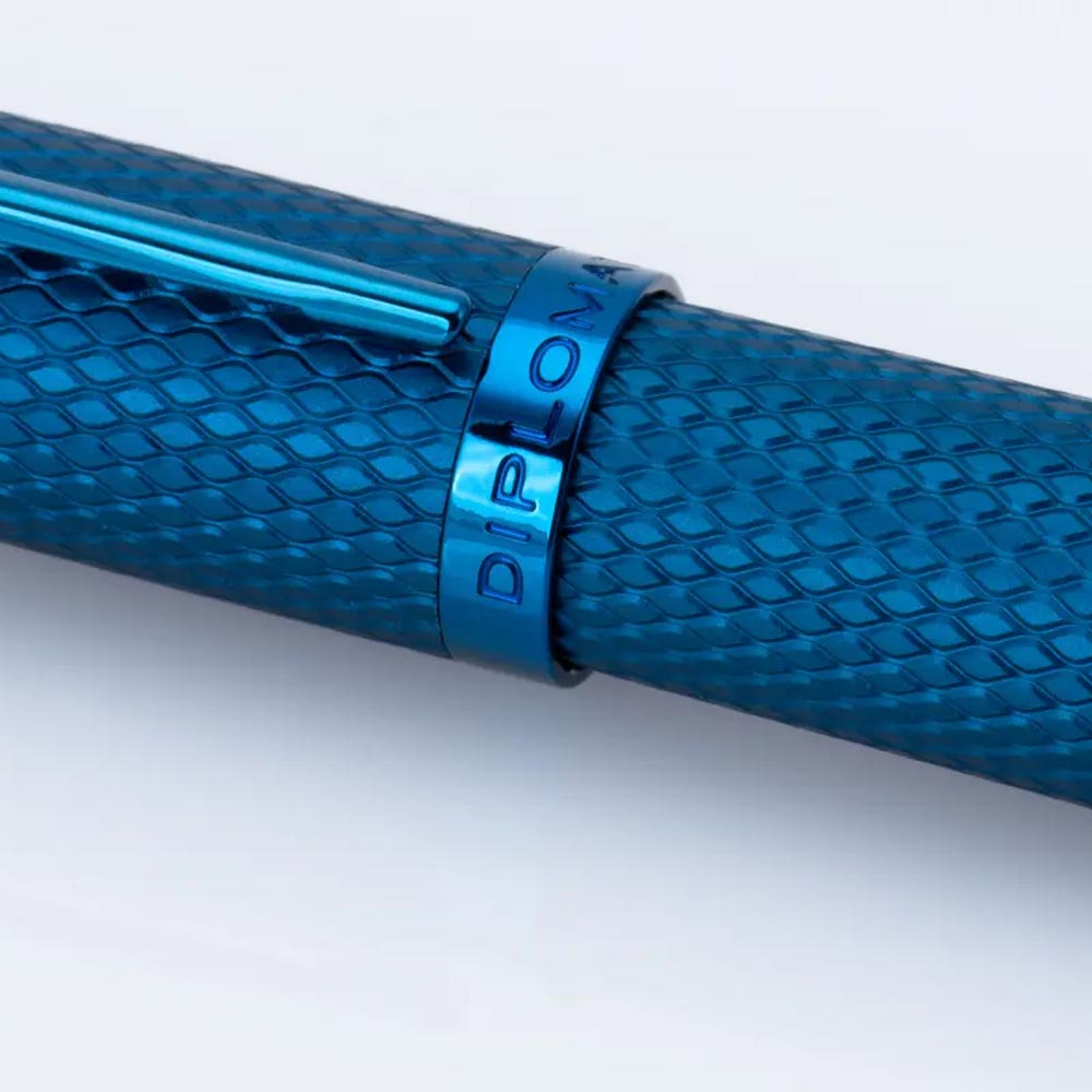 Diplomat Viper Ballpoint Pen Blue