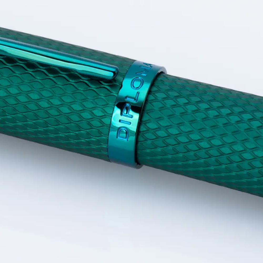 Diplomat Viper Ballpoint Pen Green