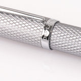 Diplomat Viper Guilloche Fountain Pen Silver