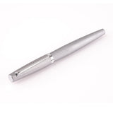 Diplomat Viper Guilloche Fountain Pen Silver