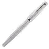 Diplomat Viper Guilloche Fountain Pen Silver