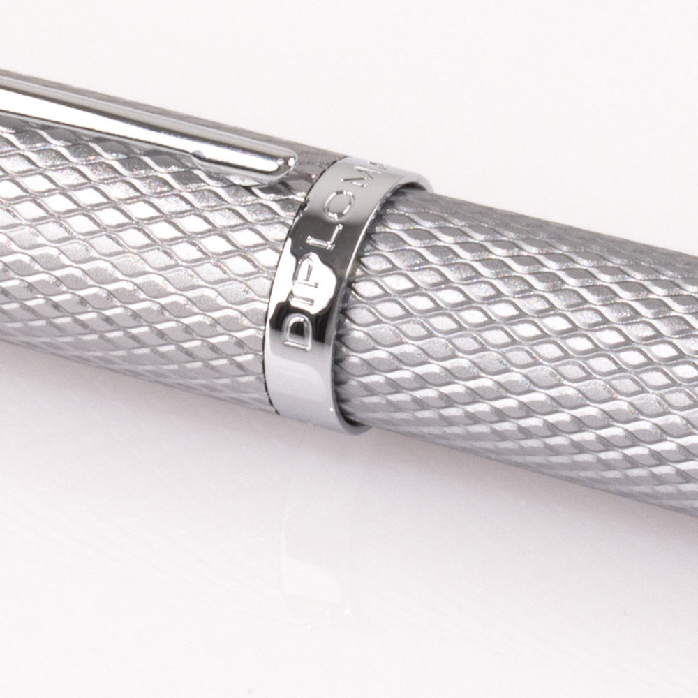 Diplomat Viper Ballpoint Pen Silver