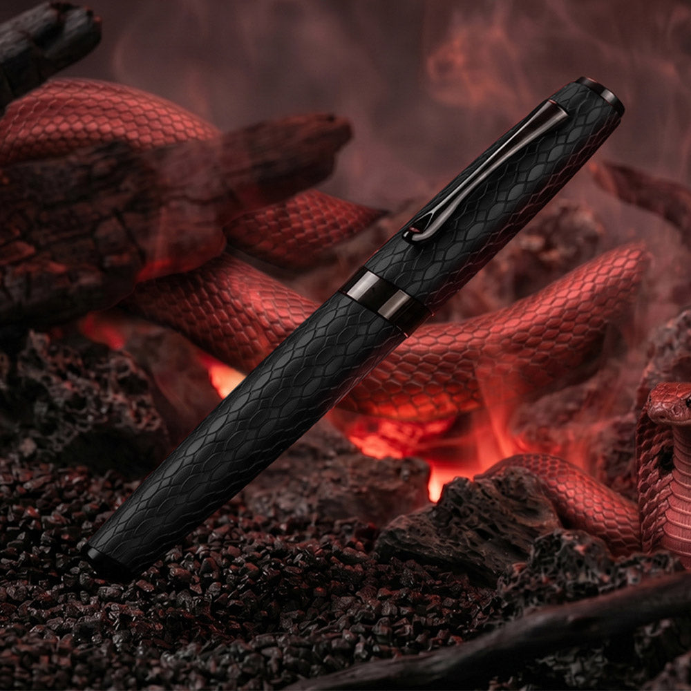 Diplomat Cobra Guilloche Rollerball Black