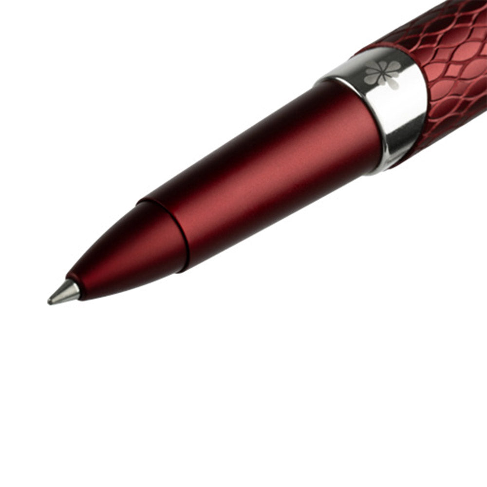 Diplomat Cobra Guilloche Rollerball Burgundy