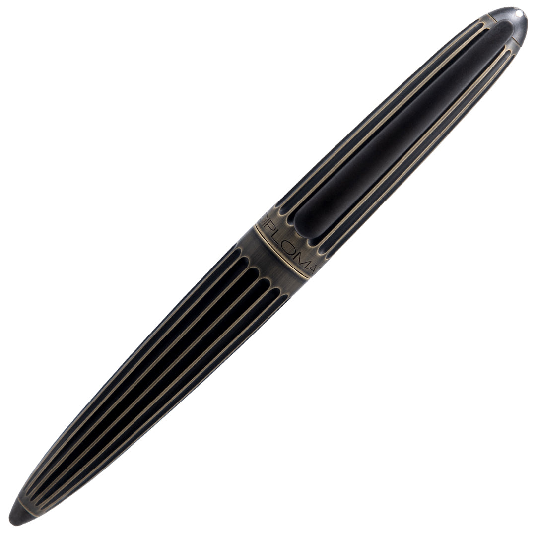 Diplomat Aero Oxyd Brass Rollerball Pen