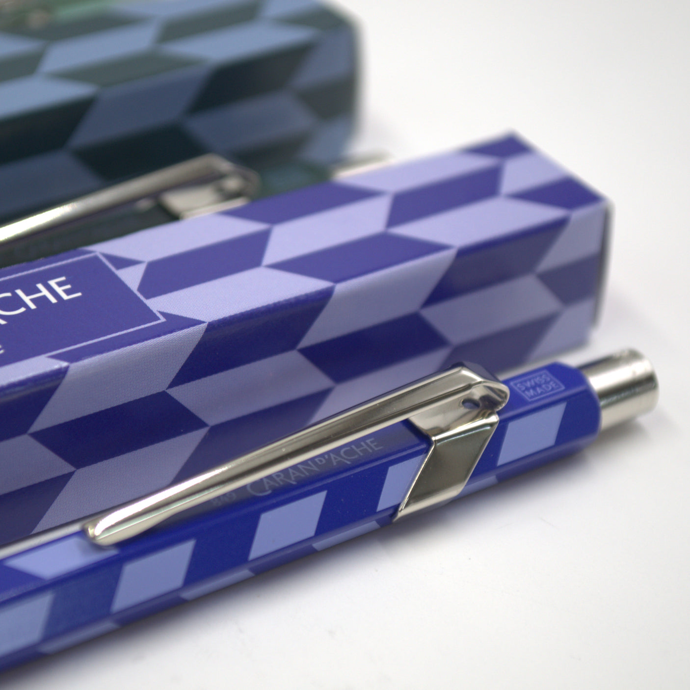 Caran d'Ache 849 Ballpoint Pen Mosaic Royal Blue
