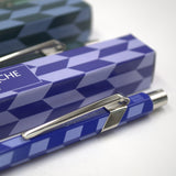 Caran d'Ache 849 Ballpoint Pen Mosaic Royal Blue