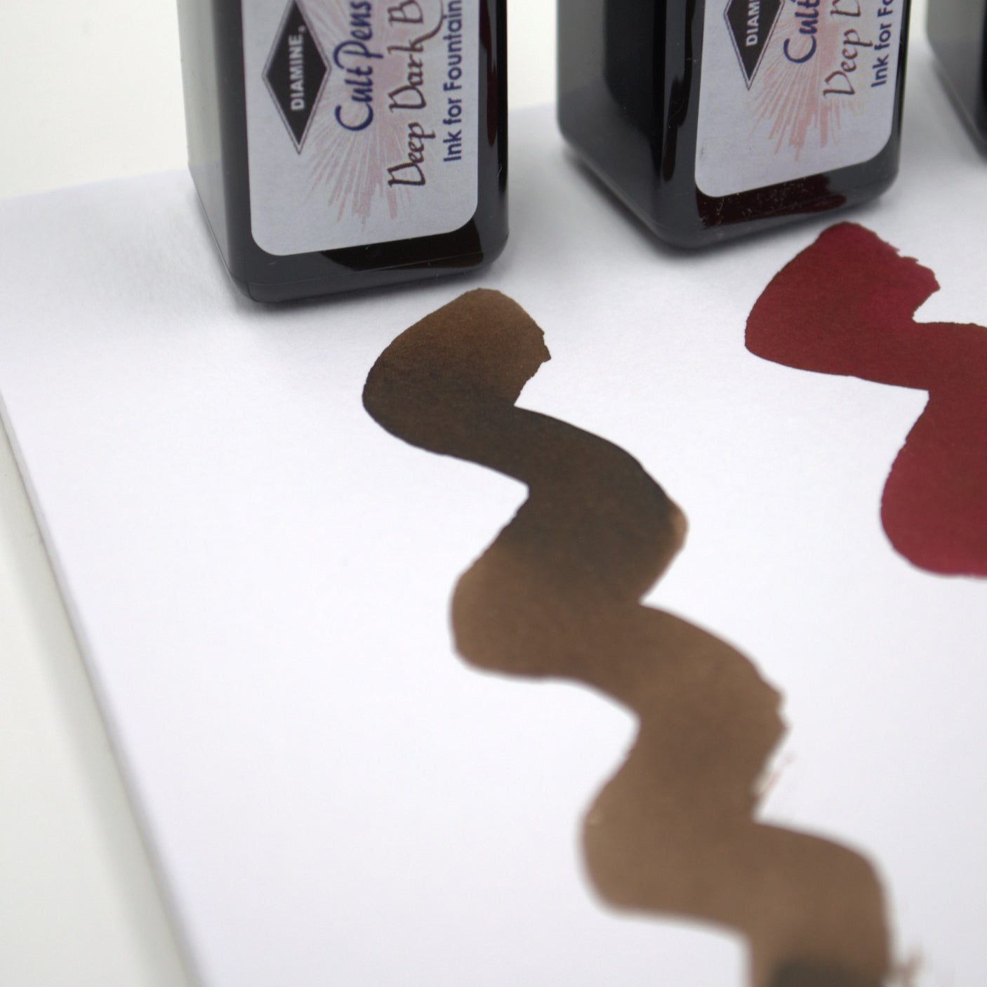 Cult Pens Deep Dark Fountain Pen Ink by Diamine 30ml