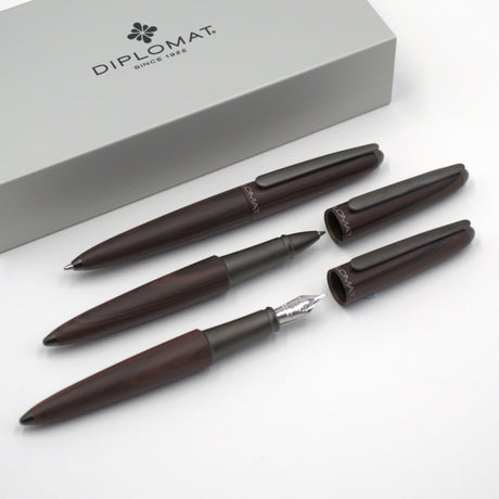 Diplomat Aero Fountain Pen Black Forest