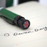 Cult Pens Exclusive Tornado Rollerball Pen Devon Flag by Retro 51