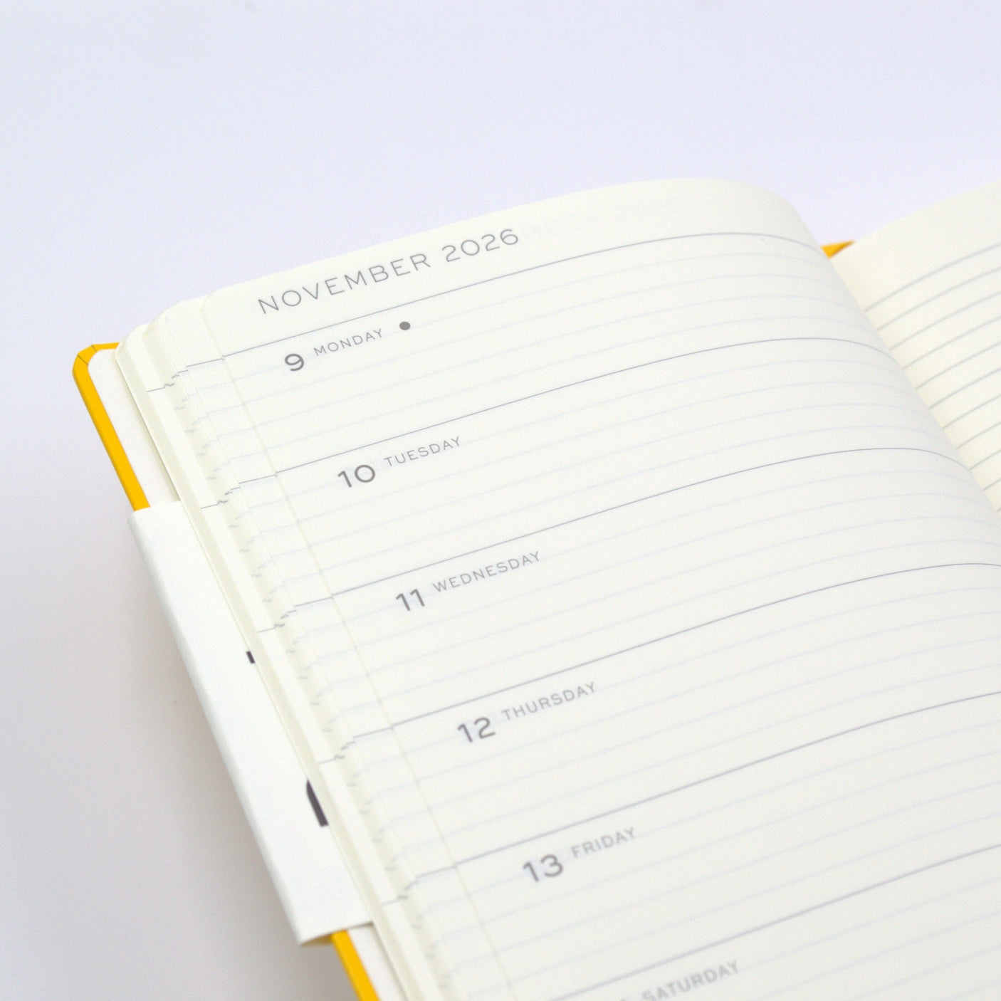LEUCHTTURM1917 Weekly Planner & Notebook Medium (A5) 18 months 2026/2027 Black