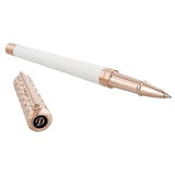 S.T. Dupont Liberte Rollerball Pen Duo White Gold