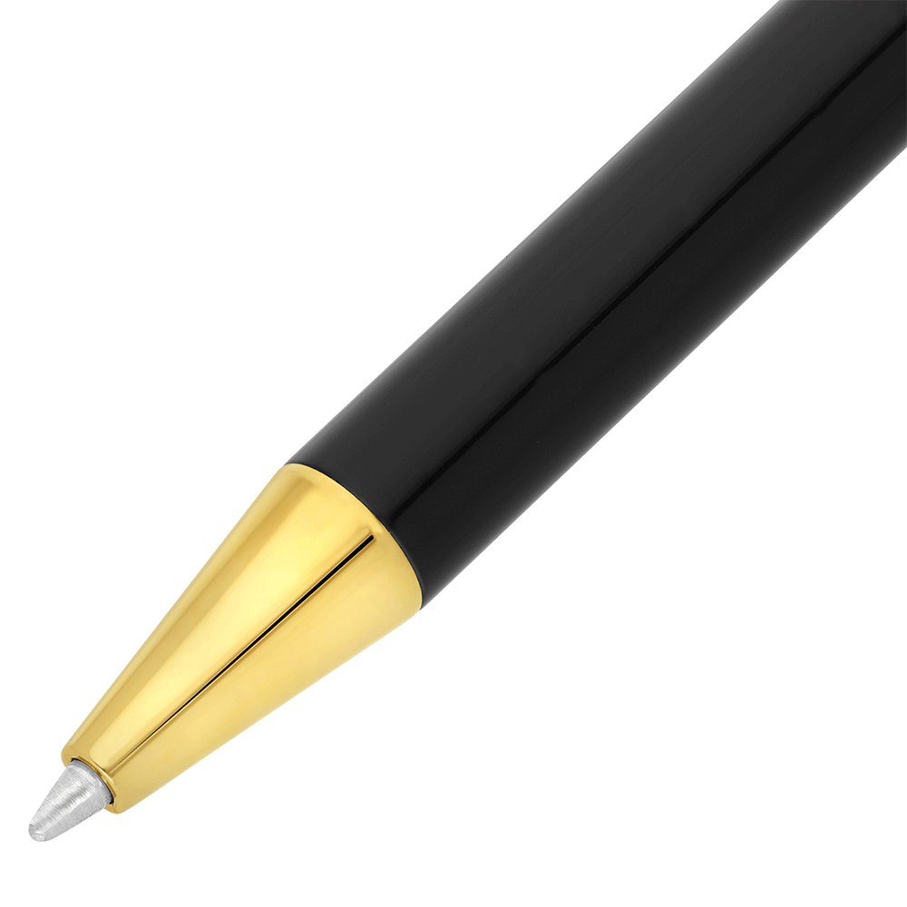 S.T. Dupont Classique Ballpoint Pen Black / Golden