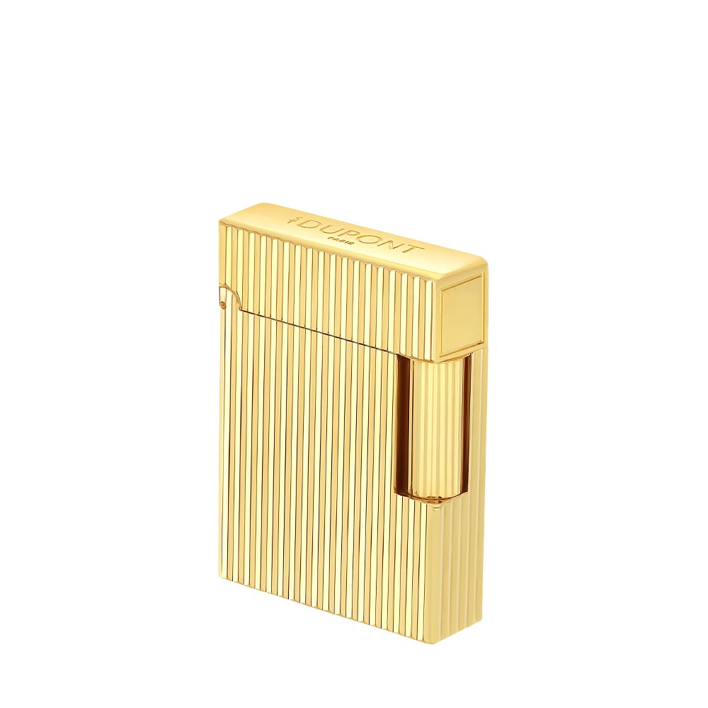S.T.Dupont Line 1 Vertical Line Lighter Yellow Gold