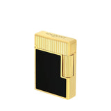 S.T.Dupont Line 1 Vertical Line Lighter Black and Yellow Gold