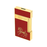 S.T.Dupont Year of the Horse Slimmy Lighter Red