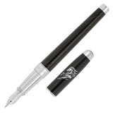 S.T.Dupont Line D Eternity Fountain Pen Year of the Horse Black and Palladium