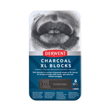 Derwent Charcoal XL Block Tin of 6