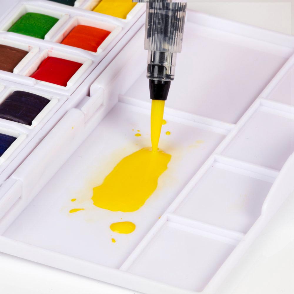 Derwent Watercolour Paint Pan Set of 12
