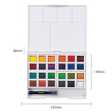Derwent Watercolour Paint Pan Set of 24
