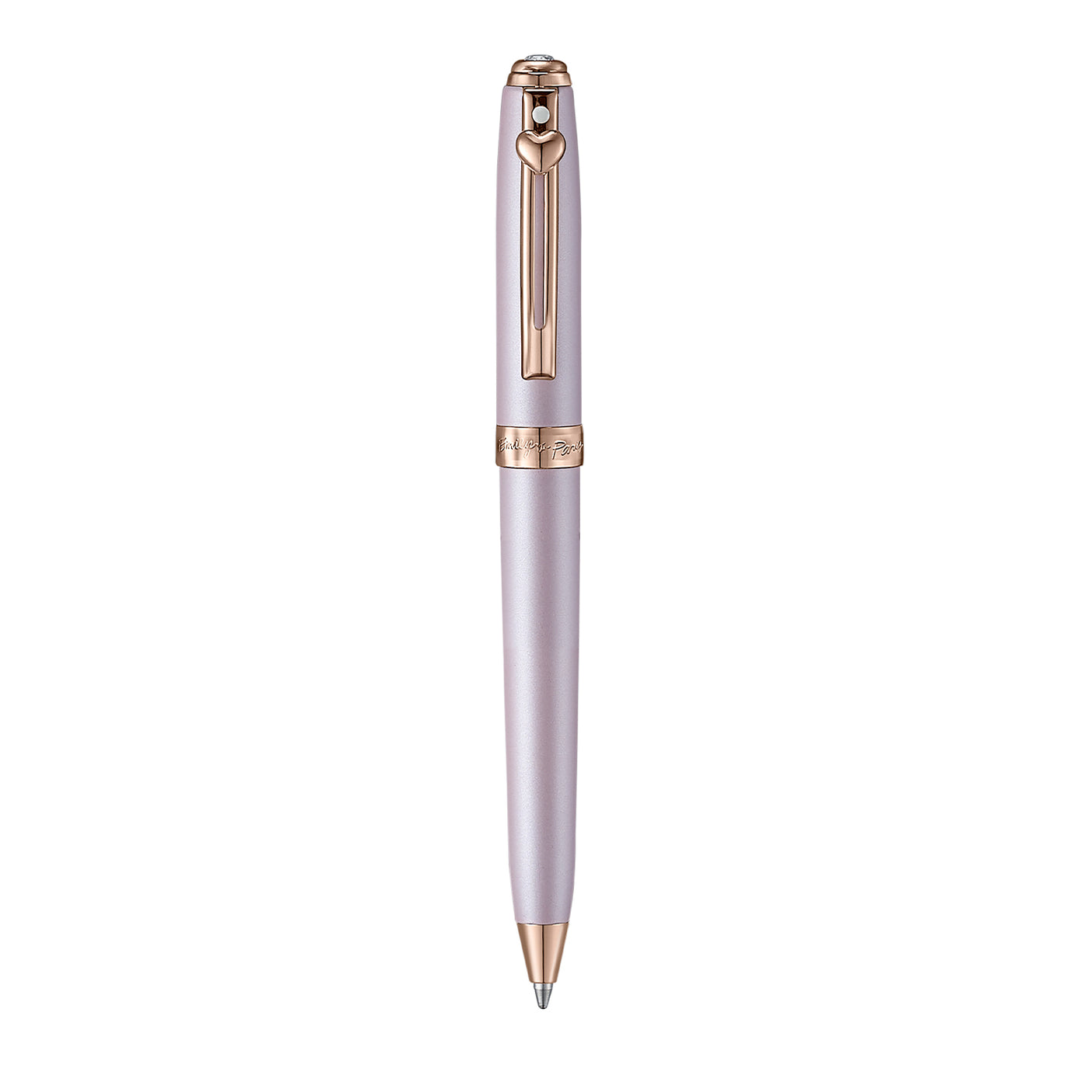 Sheaffer Emily in Paris Prelude Mini Ballpoint Pen Pastel Pink with Swarovski Crystal