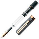 TWSBI Eco Fountain Pen Black Marble with Bronze