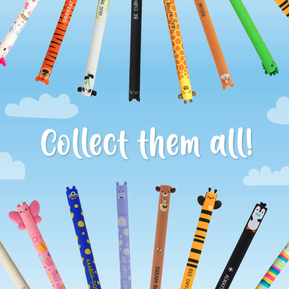 Legami Erasable Gel Pen Monster
