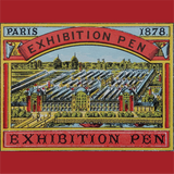 Tom Hessin Charles Collection Fountain Pen Exhibition Red