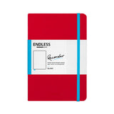 Endless Recorder Notebook A5 Crimson Sky by Endless at Cult Pens