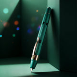 Nahvalur Eclipse Retractable Fountain Pen Emerald