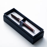 Tom Hessin Edinburgh Wooden Barrel Rollerball Pen Forth Bridge Red
