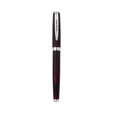 Tom Hessin Edinburgh Wooden Barrel Fountain Pen Forth Bridge Red