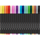 Faber-Castell Brush Pens Black Edition Set of 20
