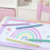Faber-Castell Jumbo Grip Coloured Pencil Pastel Set of 5