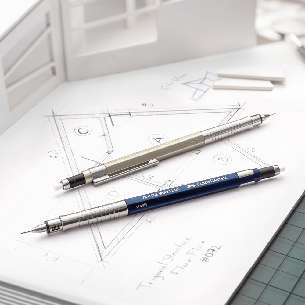 Faber-Castell Mechanical Pencil Tk-Fine Vario L Indigo