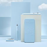 Faber-Castell Grip 2010 Fountain Pen & Ballpoint Pen Set Sky Blue