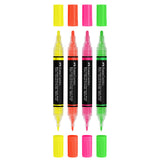 Faber-Castell Black Edition Shake & Paint Acrylic Markers Neon Colours Set of 4