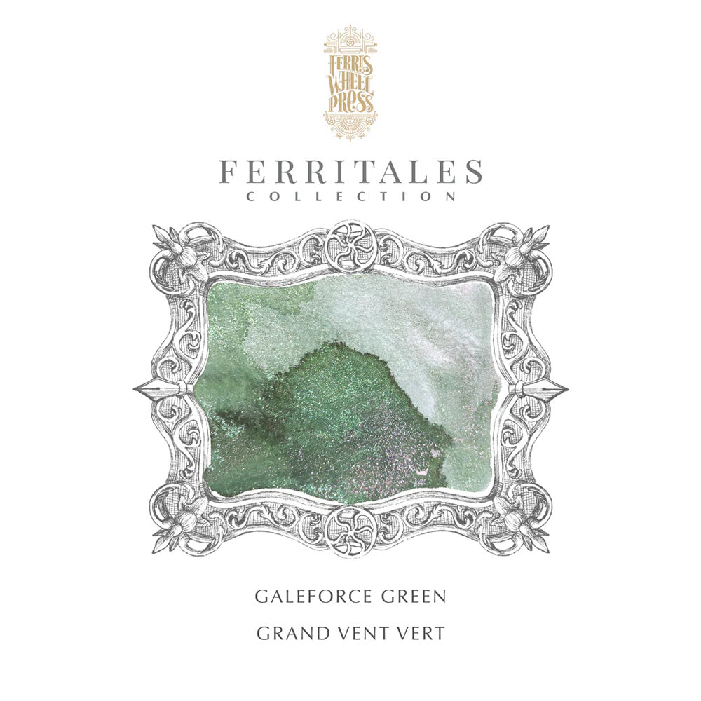 Ferris Wheel Press Ferritales Fountain Pen Ink 85ml Galeforce Green